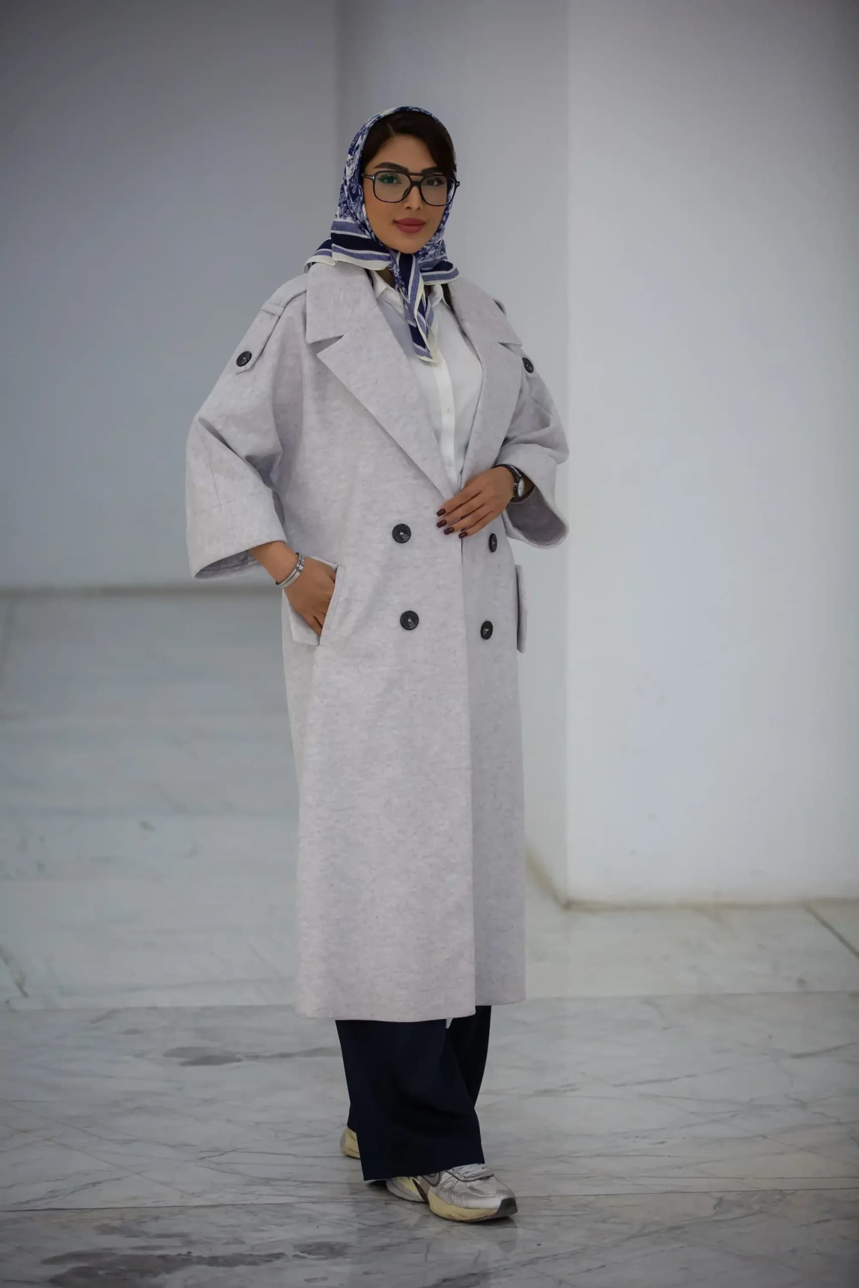 پالتو زنانه کیمونو دنیز — تصویر ۶
