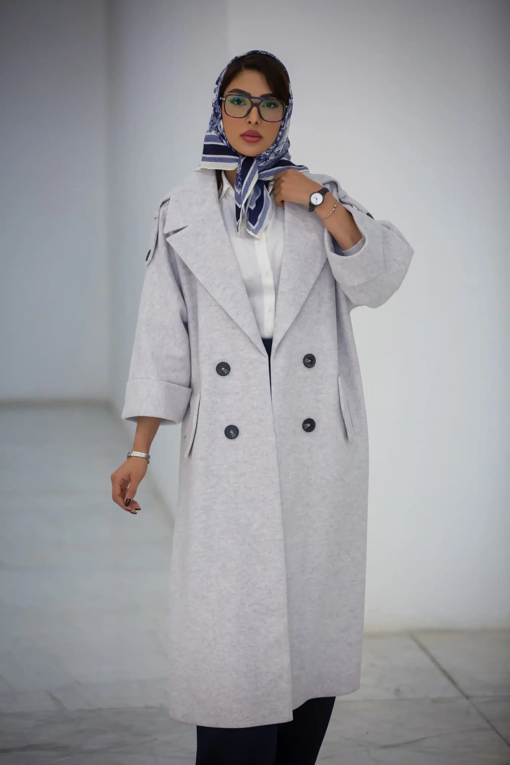 پالتو زنانه کیمونو دنیز — تصویر ۸