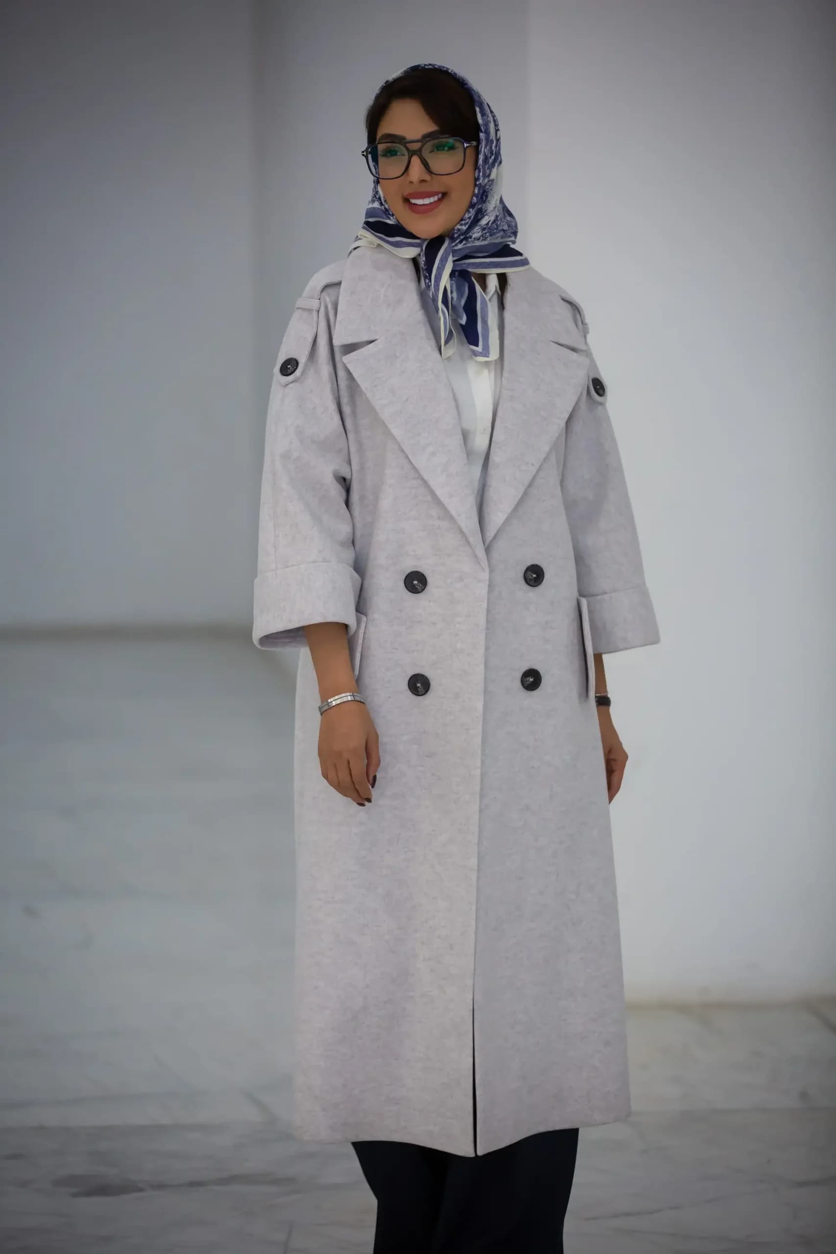 پالتو زنانه کیمونو دنیز — تصویر ۷
