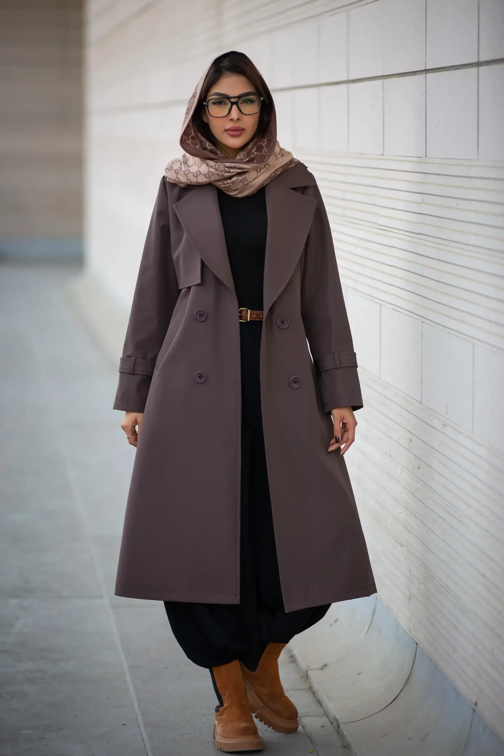بارانی زنانه بلند کلارا New — تصویر ۸