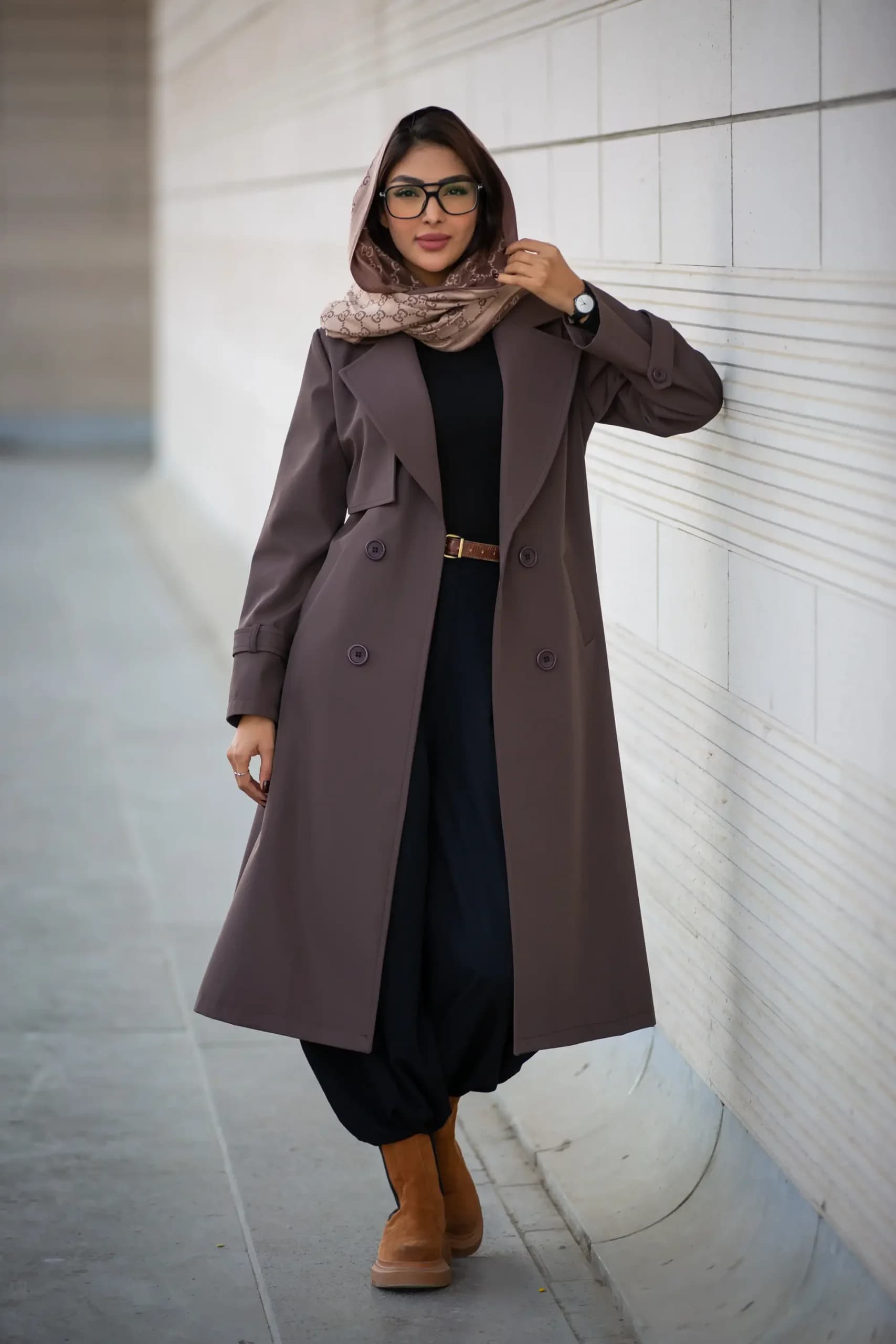 بارانی زنانه بلند کلارا New — تصویر ۷