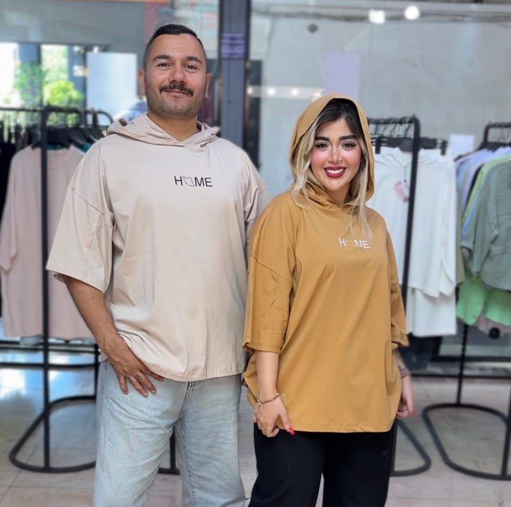 تیشرت کلاهدار ایران کد 13715 — تصویر ۴