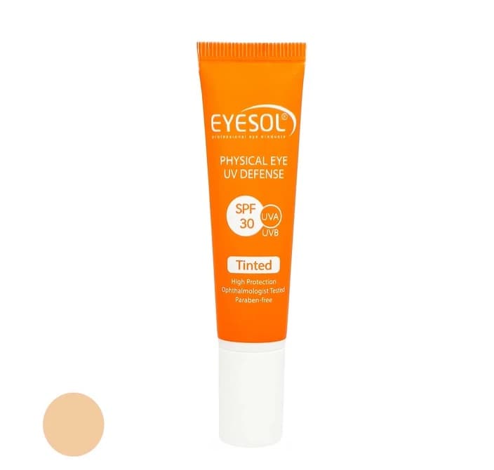 کرم ضد آفتاب رنگی آیسول SPF30 (مخصوص دور چشم) — تصویر ۳