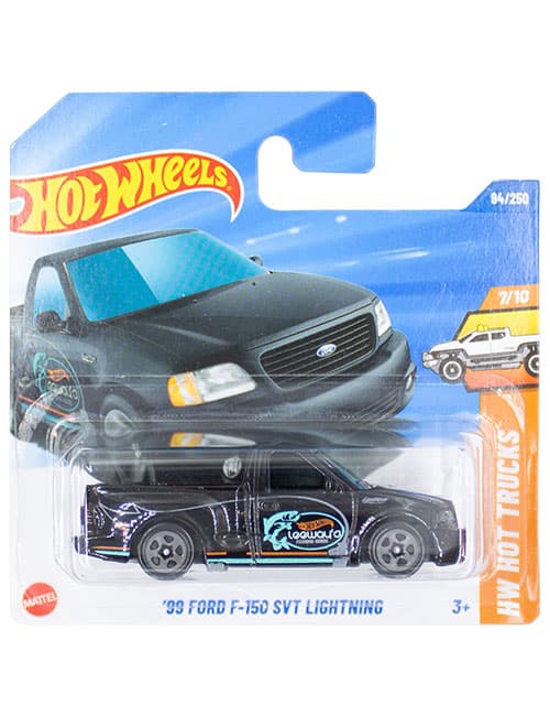 ماشین دکوری مدل 99Ford F-150 SVT Lightning Black برند Hot Wheels