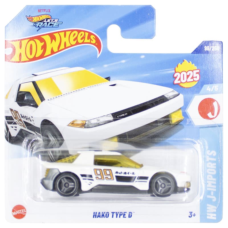ماشین دکوری مدل Hako Type D برند Hot Wheels — تصویر ۲