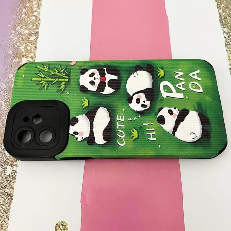 قاب گوشی iPhone 12 آیفون کبریتی طرح پاندا کد 579
