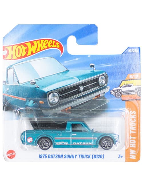 ماشین دکوری مدل 1975Datsun Sunny Truck B120 برند Hot Wheels