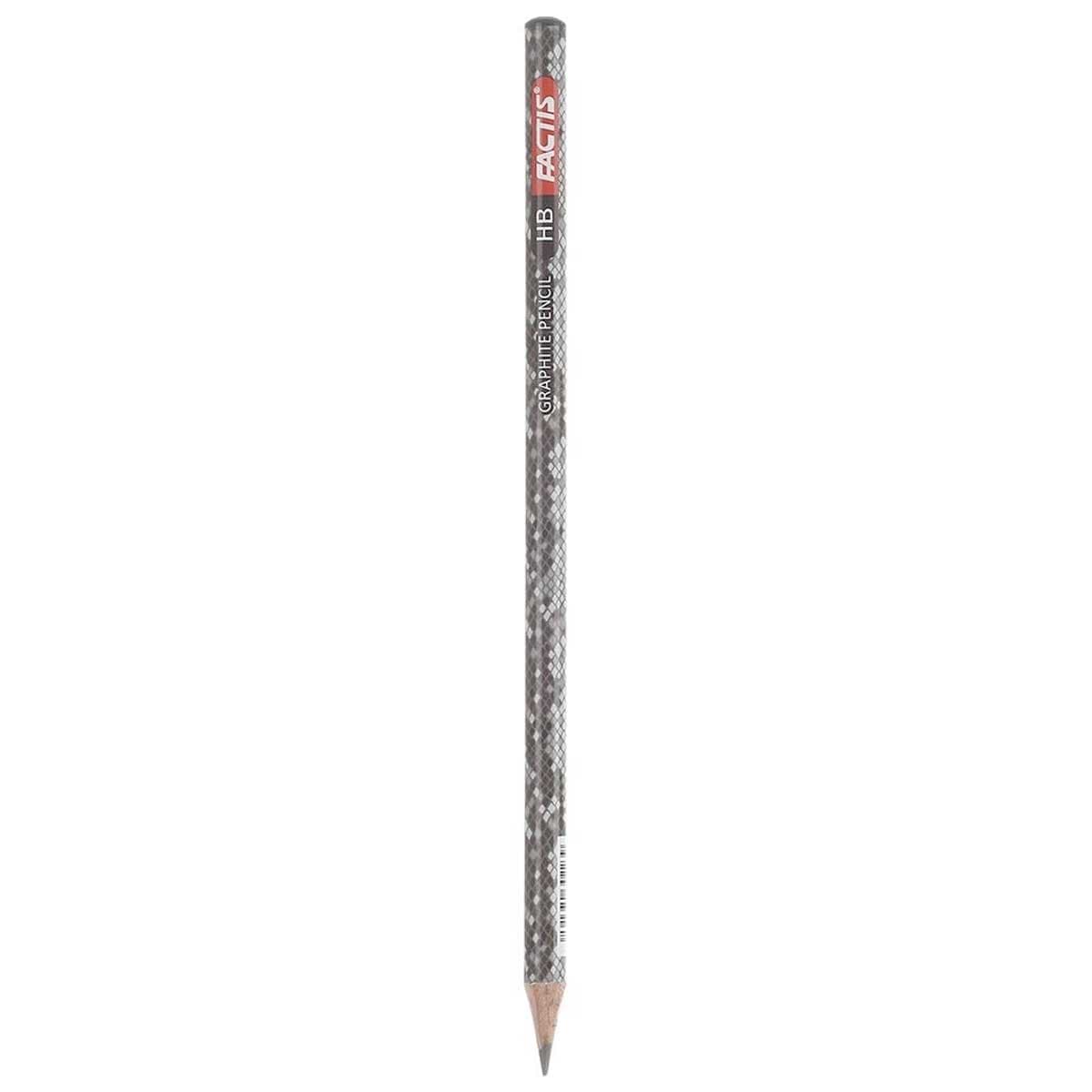 مداد فکتیس مدل Graphite pencil طرح پوست مار کد 01 مشکی