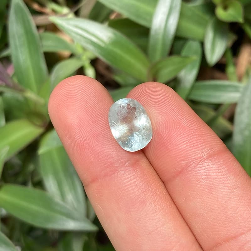 سنگ آکوامارین اصل و معدنی (NAQ2) — تصویر ۲