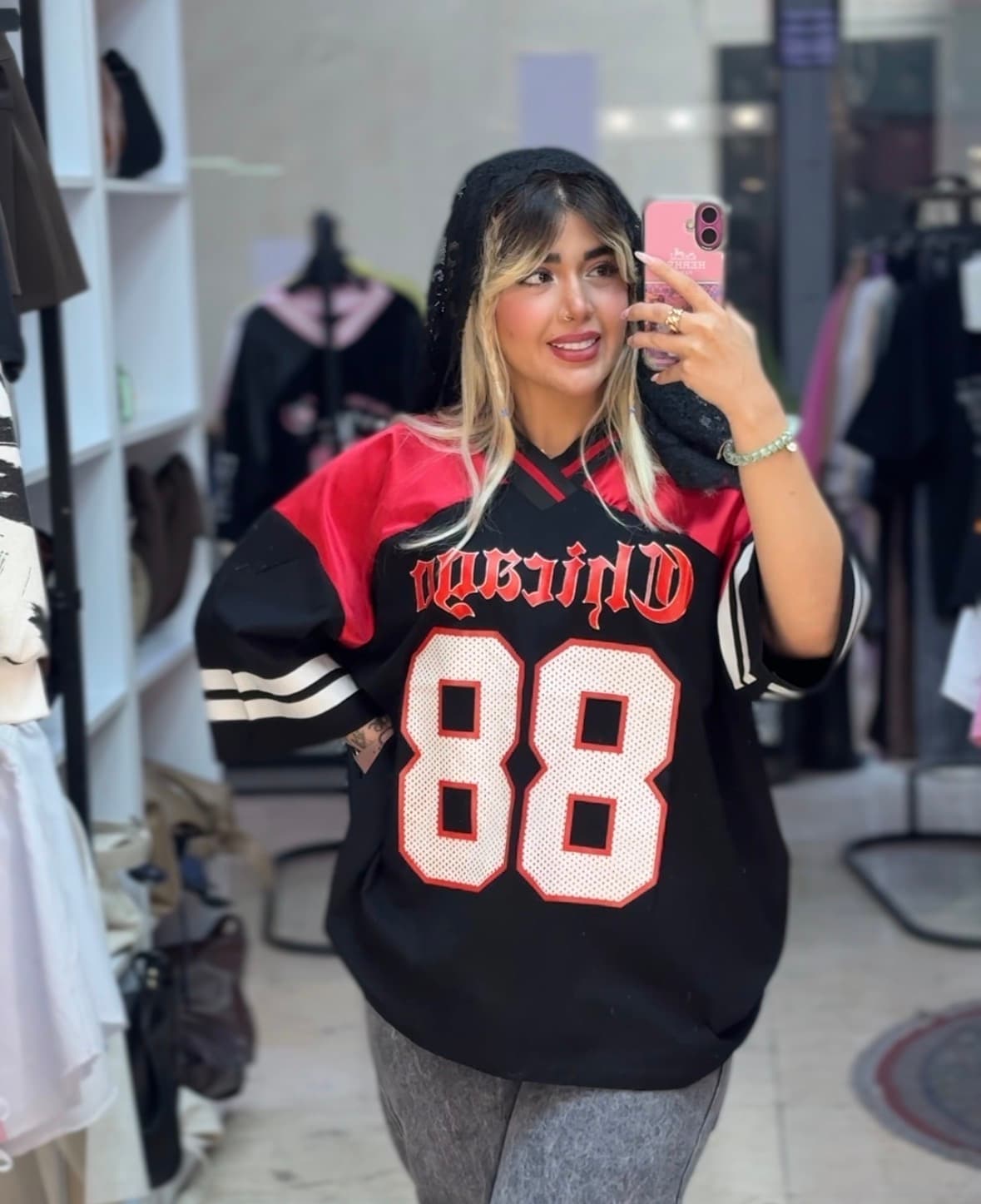 تیشرت ساتن شیکاگو کد 13644 — تصویر ۳