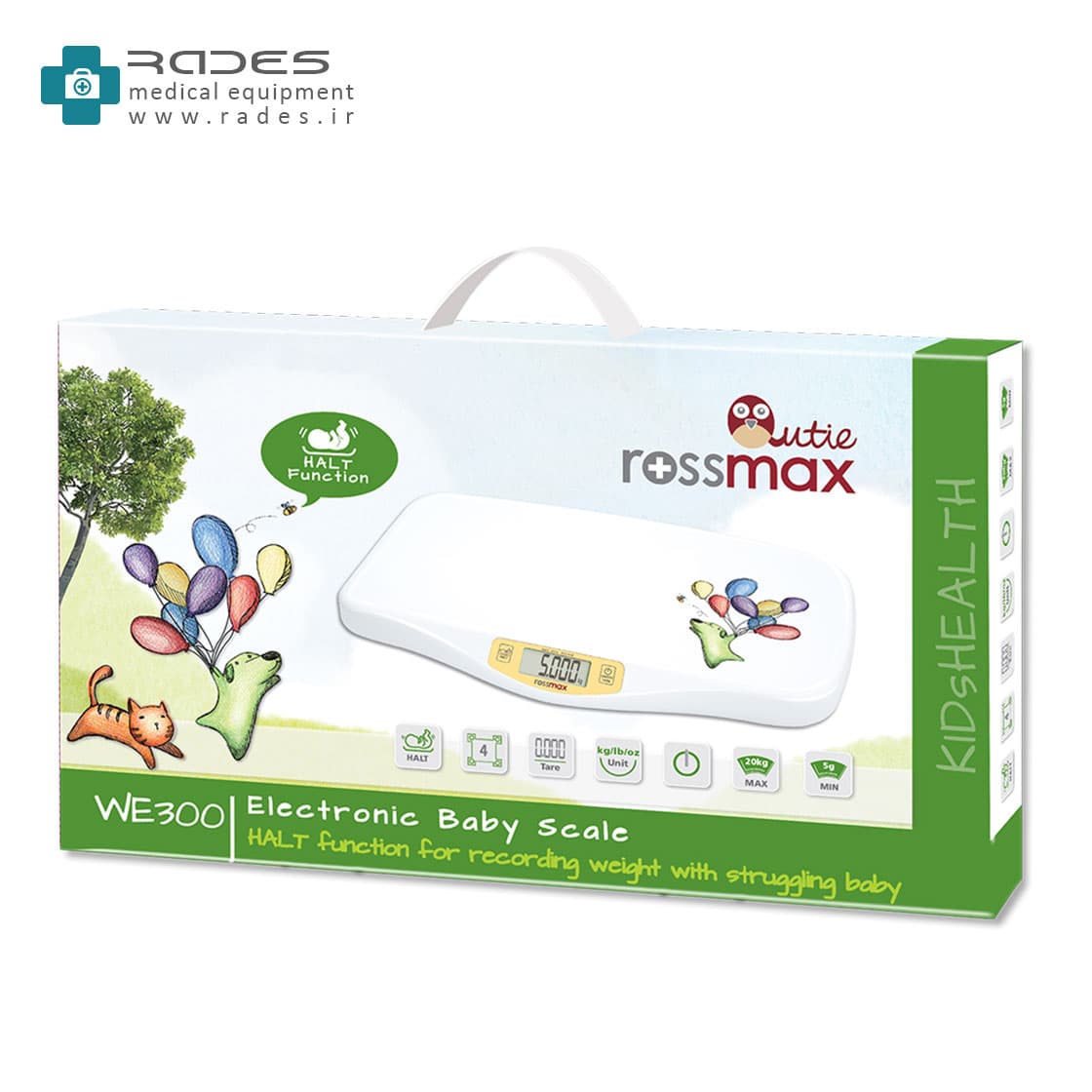 ترازو نوزاد رزمکس ROSSMAX WE-300 — تصویر ۲