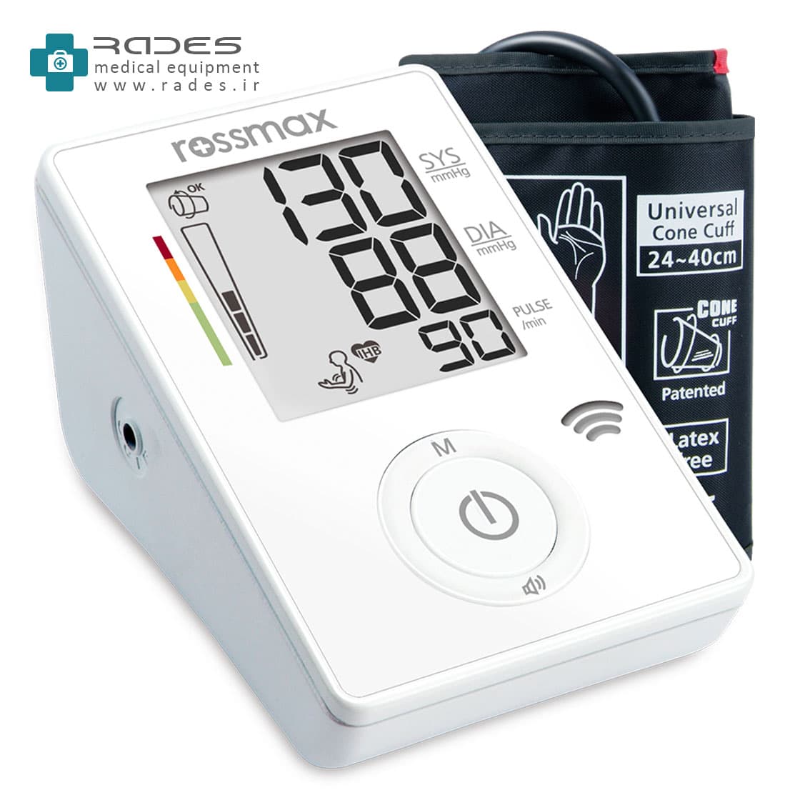 فشارسنج دیجیتال رزمکس ROSSMAX CF-175f — تصویر ۲