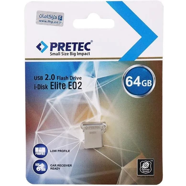 فلش مموری 64 گیگ پرتک (Pretec) مدل Elite — تصویر ۳