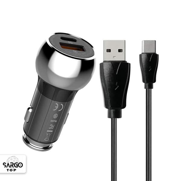 شارژر فندکی کینگ استار مدل KC140PD