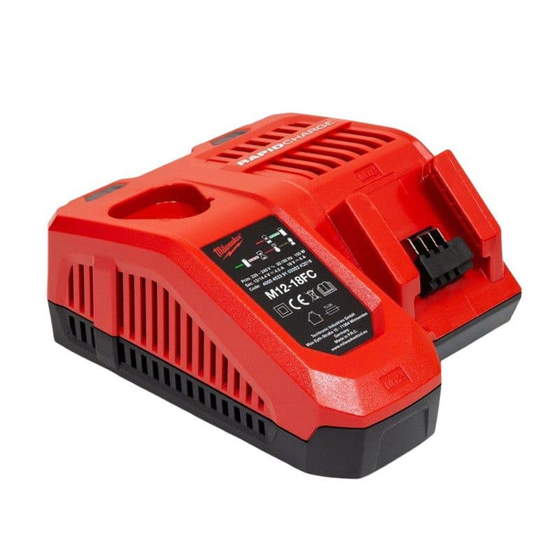 باتری و شارژر میلواکی مدل M18 NRG-502 — تصویر ۳