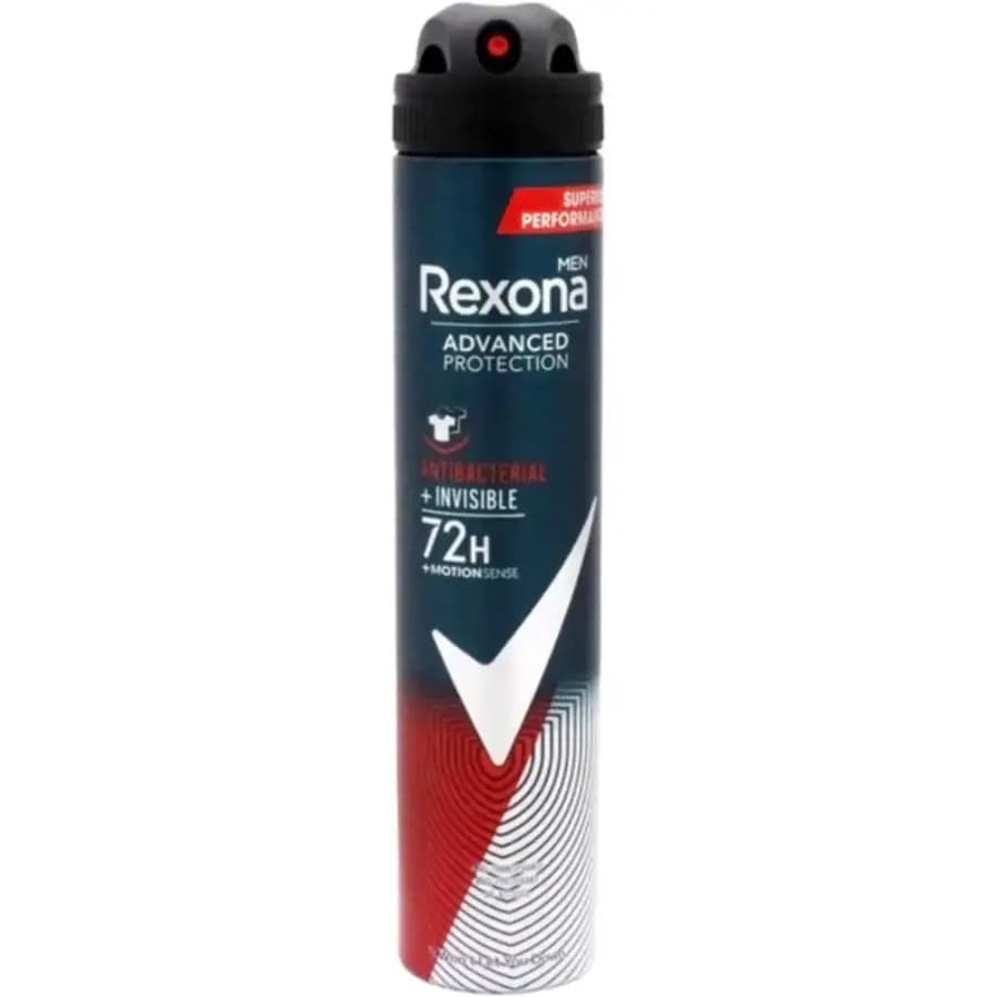 اسپری ضد تعریق مردانه 72 ساعته Antibacterial Invisible رکسونا 200ml