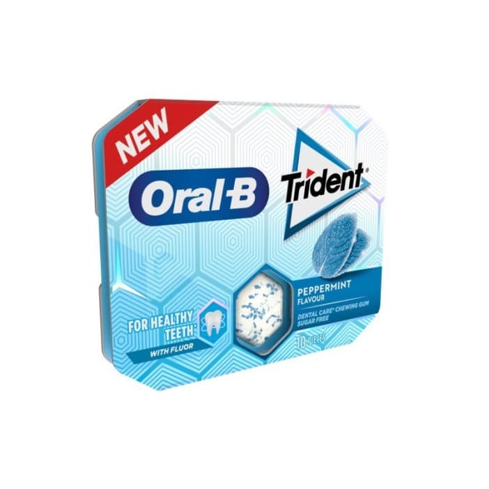 آدامس نعنا فلفلی تریدنت اورال بی Oral B Trident