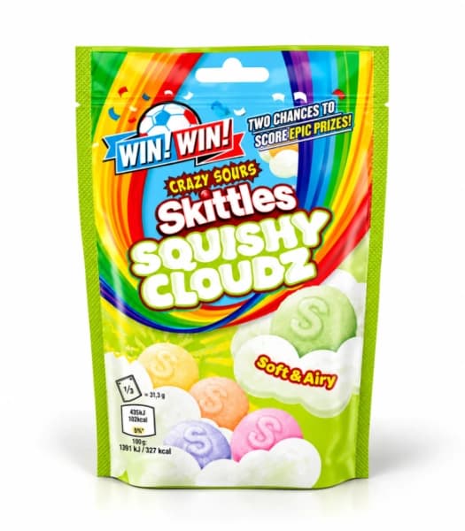 پاستیلهای ترش میوهای Skittles 94 گرم — تصویر ۲