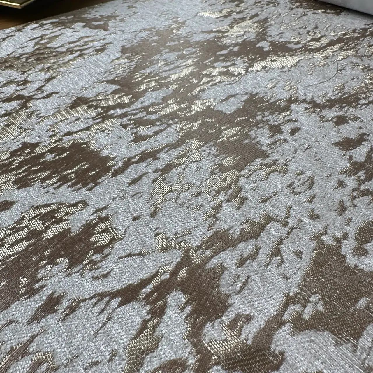 پرده شانل طرح پتینه نسکافه ای — تصویر ۴
