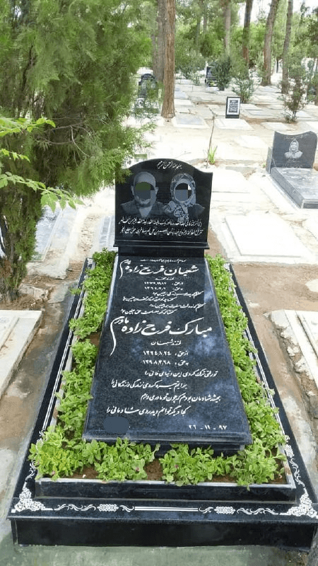 سنگ قبر گرانيت گرید ۱کد23011