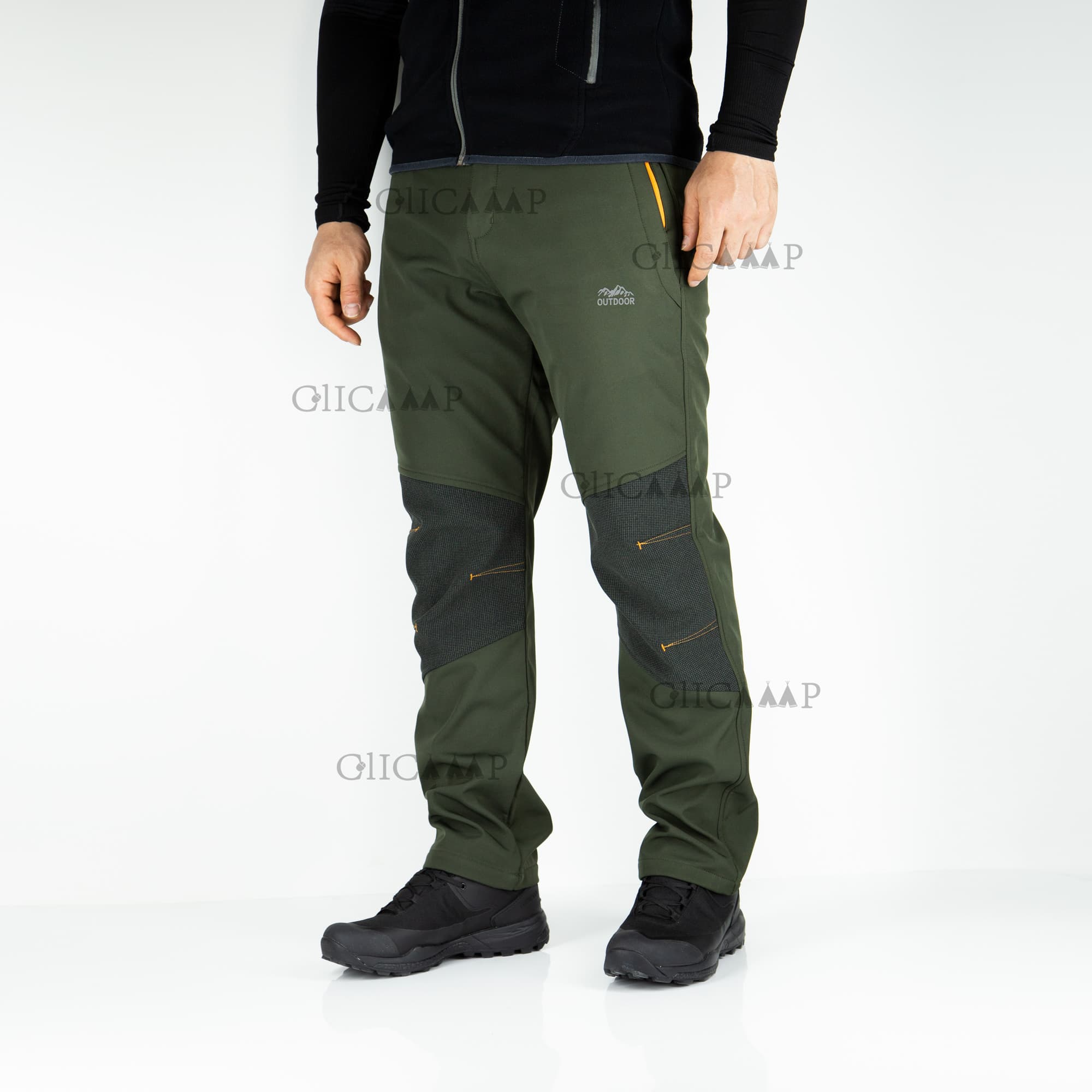 شلوار زمستانی OUTDOOR – مدل OS016 / سبز — تصویر ۶