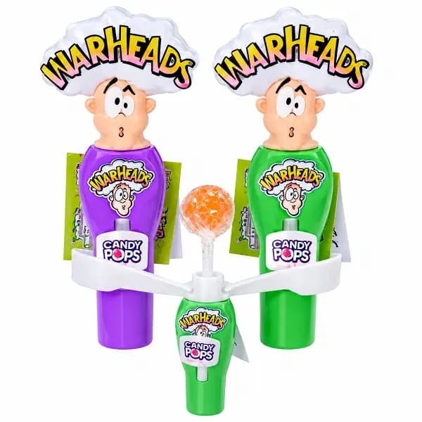 آبنبات چوبی ترش عروسکی وارهدز warheads — تصویر ۲
