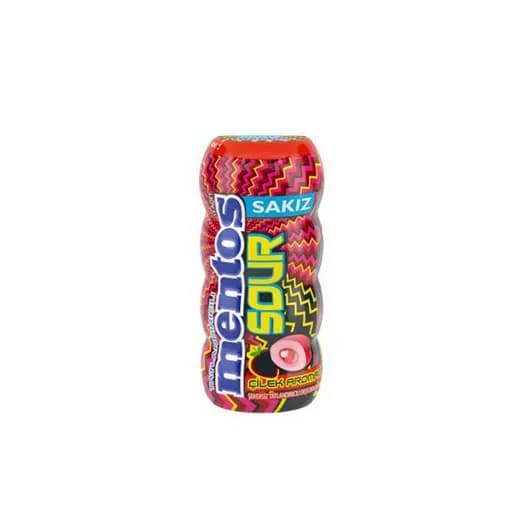 آدامس ترش منتوس مغزدار با طعم توت فرنگی ترش 30 گرم mentos