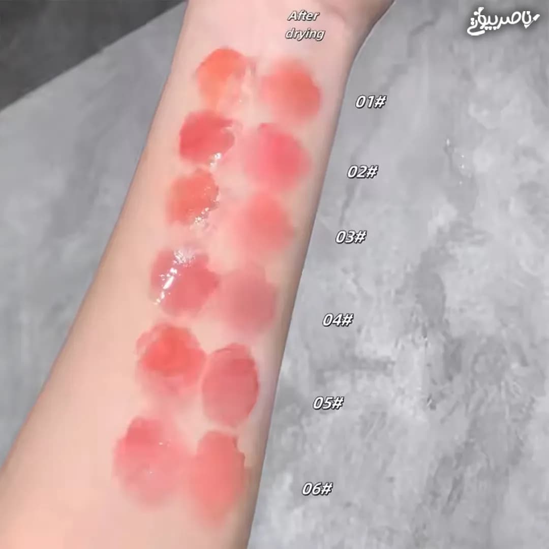 تینت (رژ لب) خیس سنگی gege bear — تصویر ۲