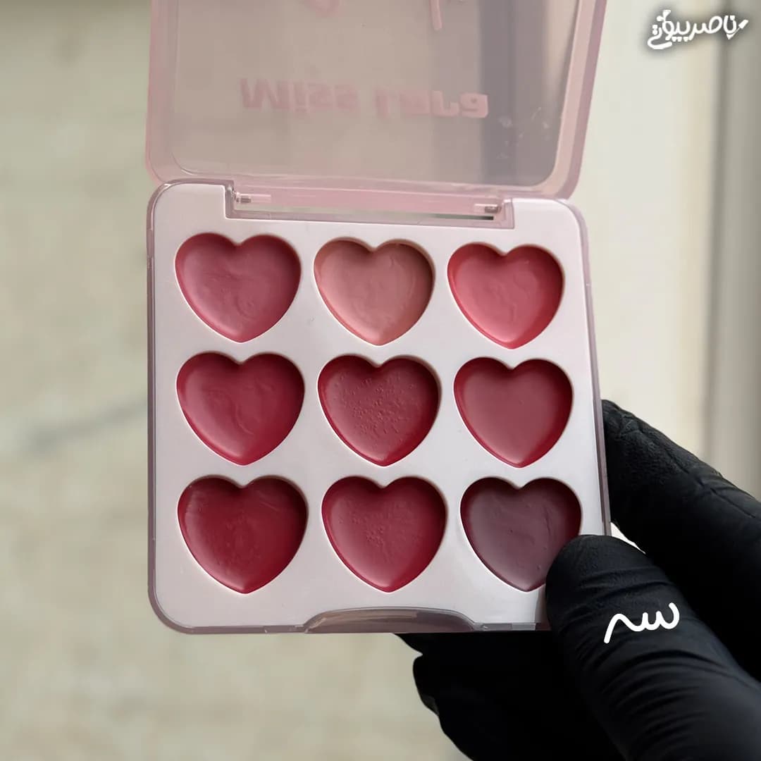 پالت رژ جامد آبنباتی Miss Lara Candy Love — تصویر ۴