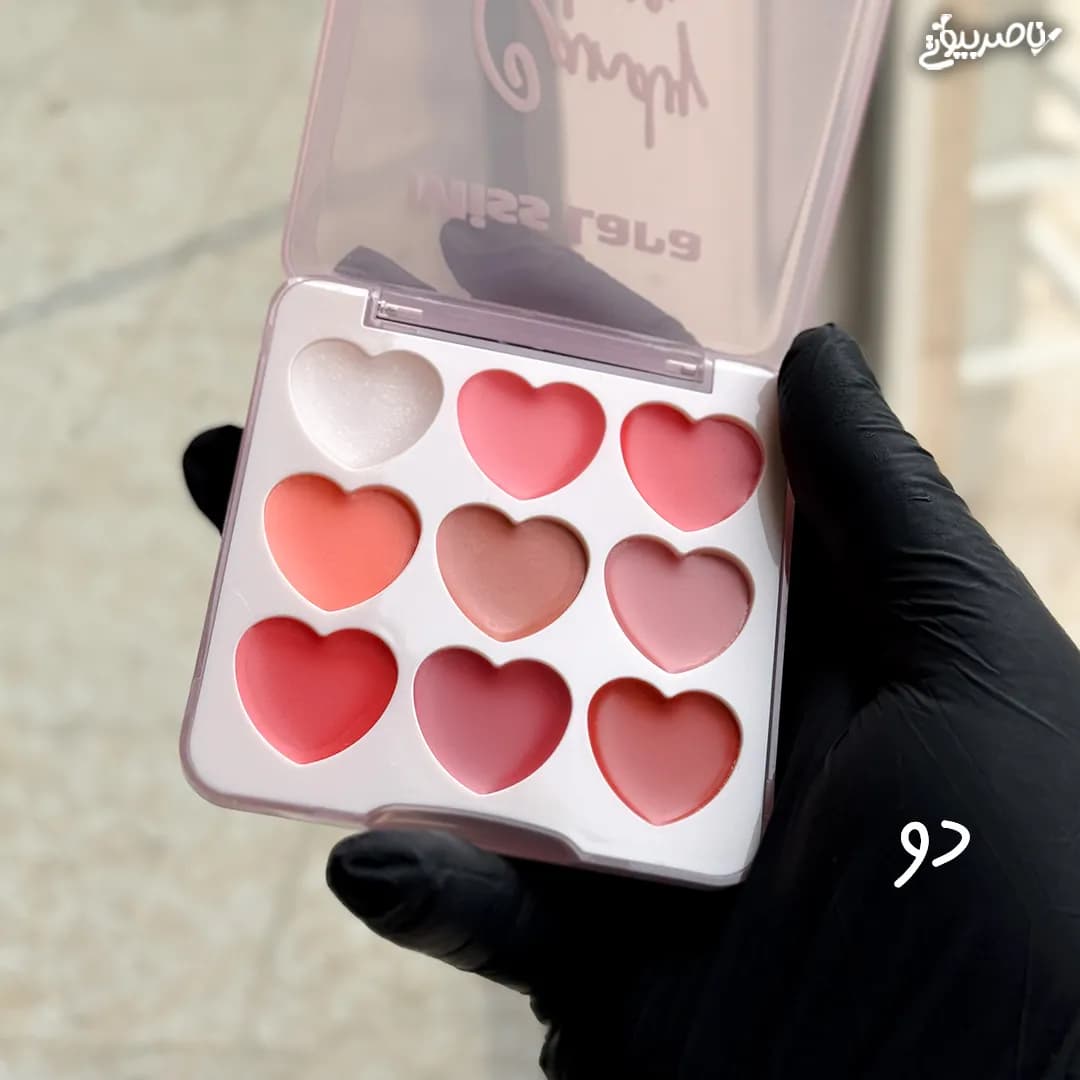 پالت رژ جامد آبنباتی Miss Lara Candy Love — تصویر ۳