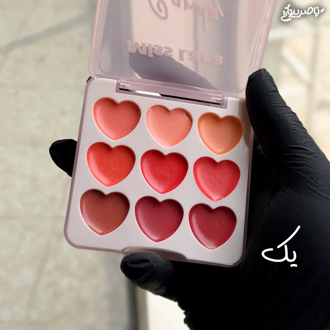 پالت رژ جامد آبنباتی Miss Lara Candy Love — تصویر ۲