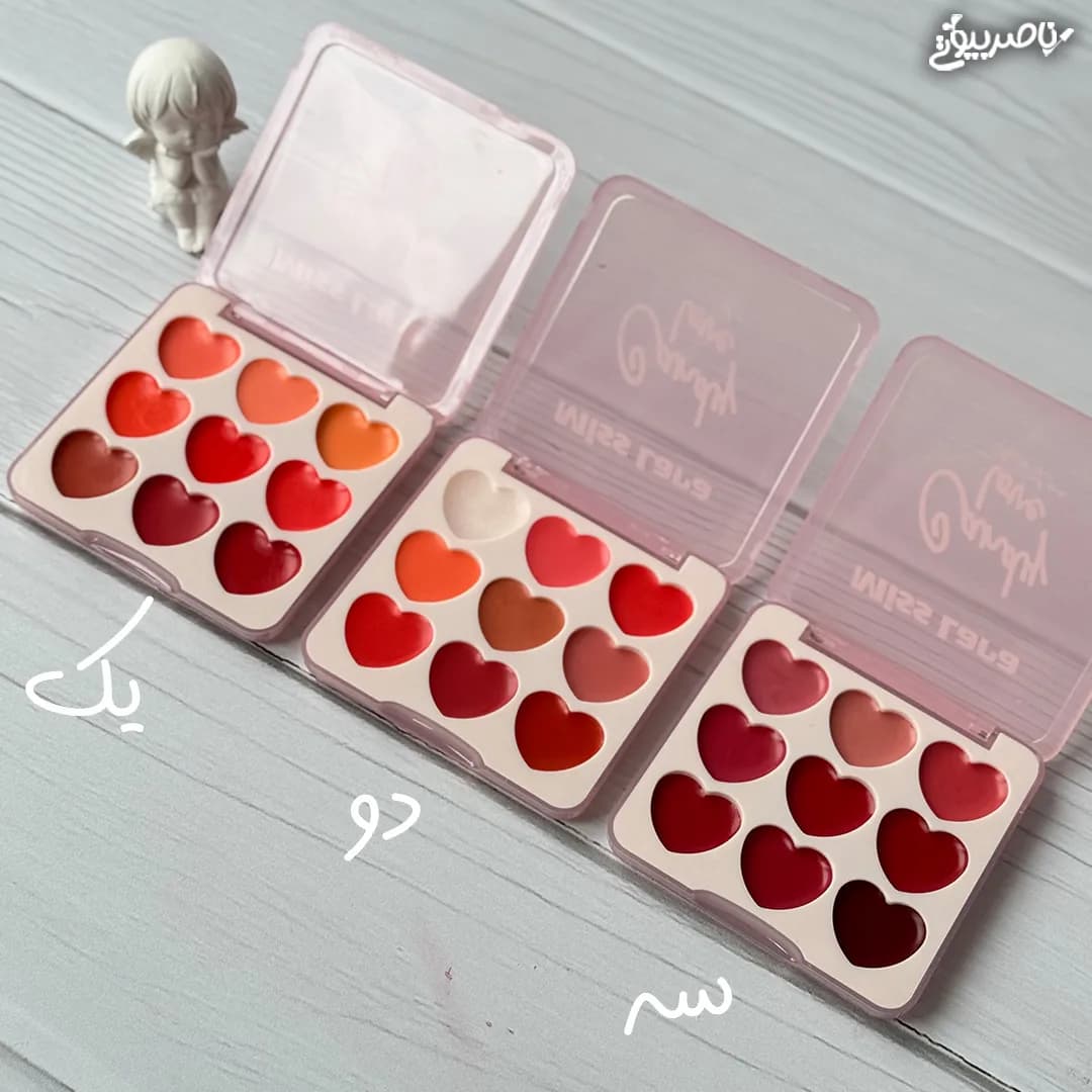 پالت رژ جامد آبنباتی Miss Lara Candy Love — تصویر ۵