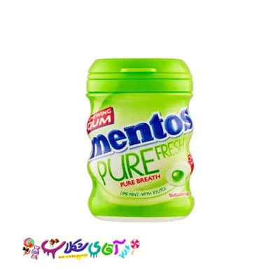 آدامس منتوس لیمو نعنا مغزدار 50 گرم Mentos