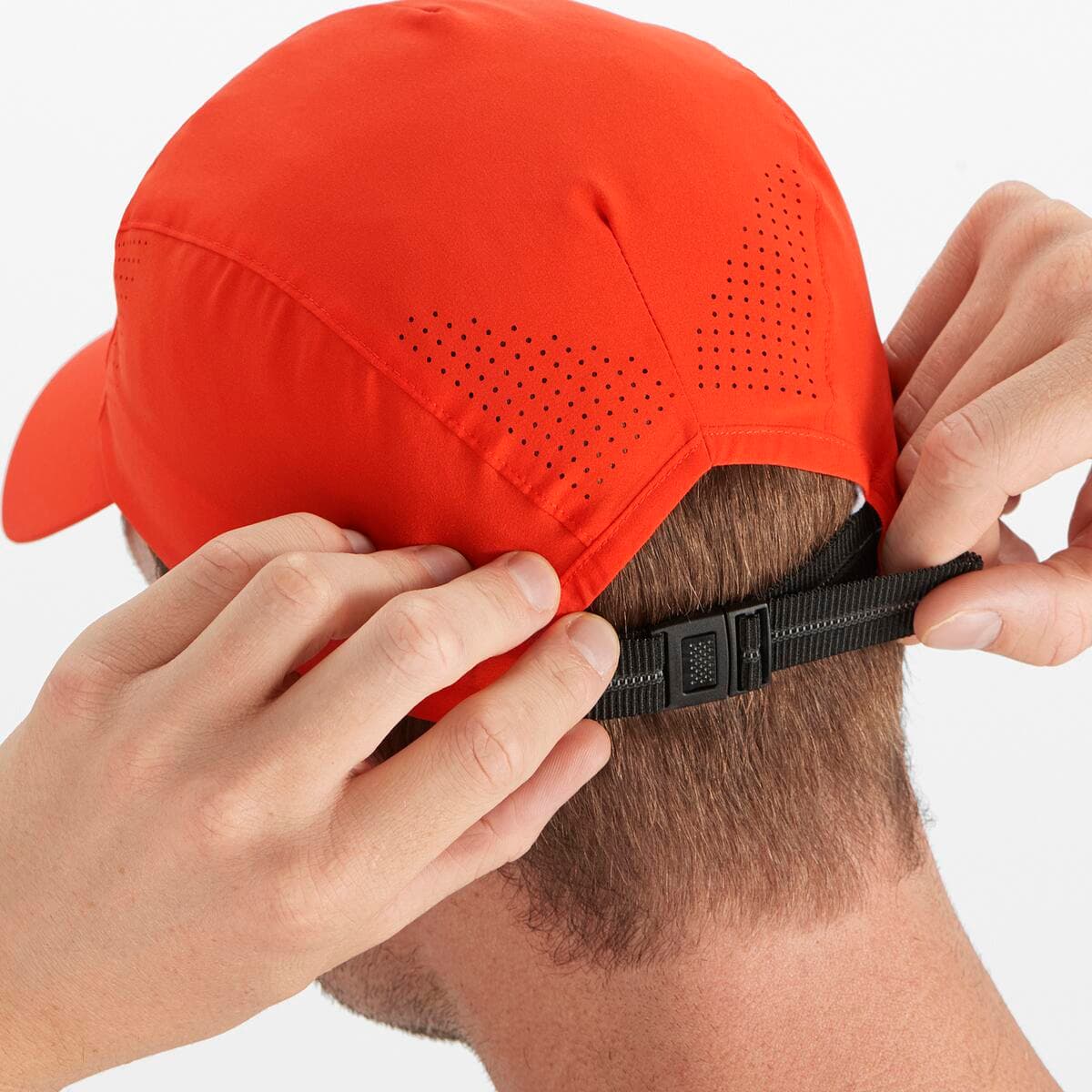 کلاه نقاب دار سالامون / SALOMON – مدل CROSS CAP / قرمز — تصویر ۳