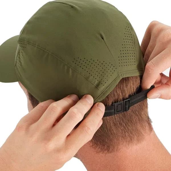 کلاه نقاب دار سالامون / SALOMON – مدل CROSS CAP / زیتونی — تصویر ۲