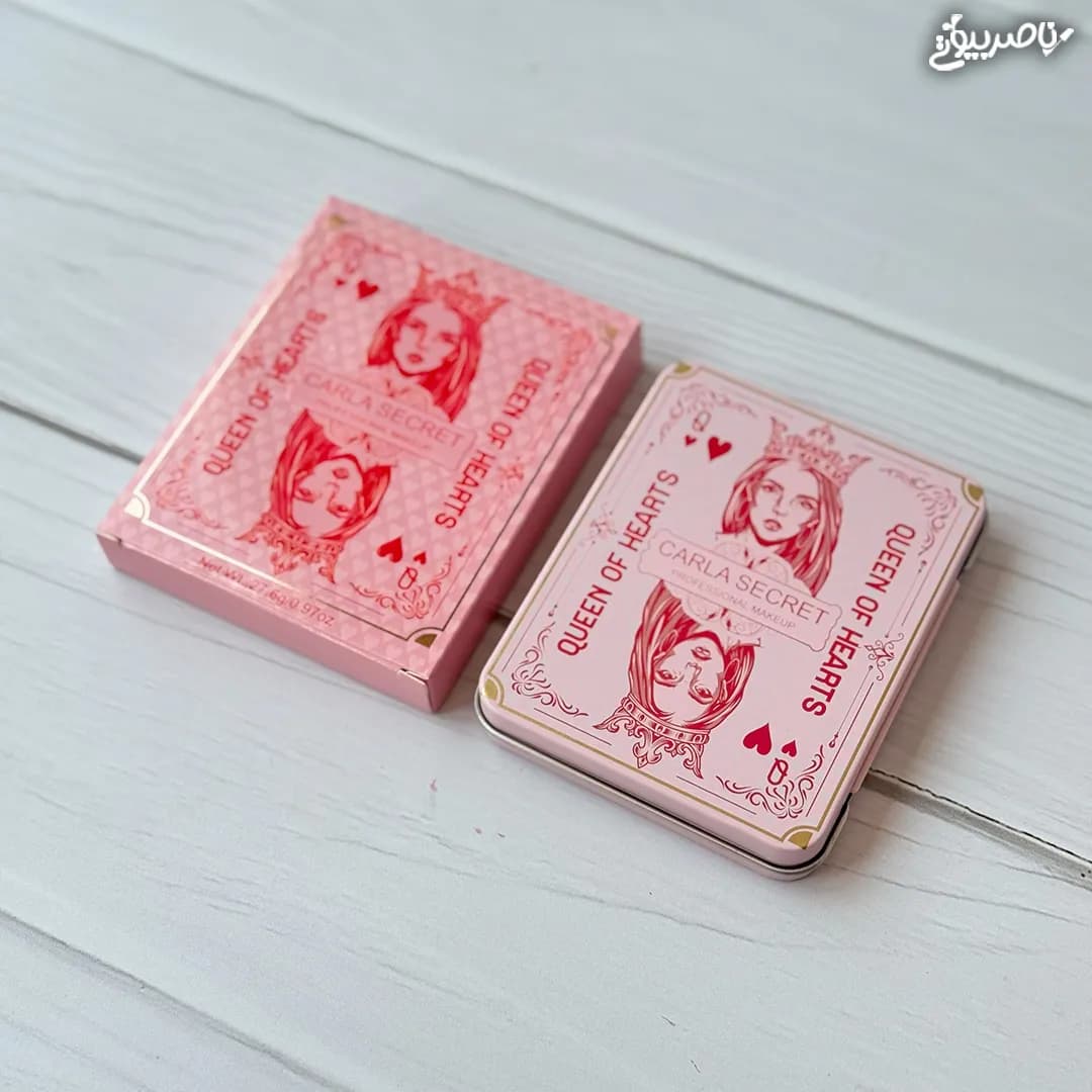 پالت رژ لب 12 رنگ Carla Secret – Queen of Hearts — تصویر ۶