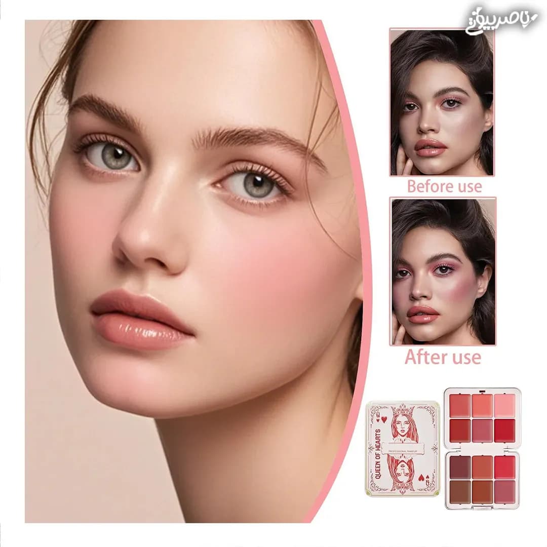 پالت رژ لب 12 رنگ Carla Secret – Queen of Hearts — تصویر ۳