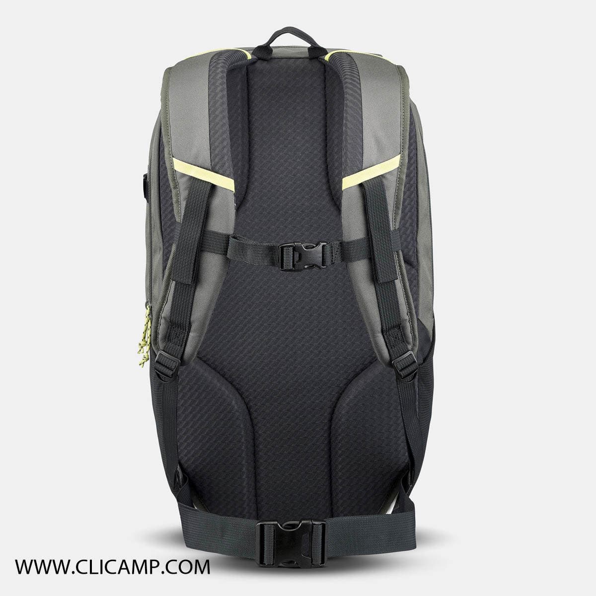 کوله پشتی کچوا / QUECHUA – مدل NH100 30L / طوسی — تصویر ۴