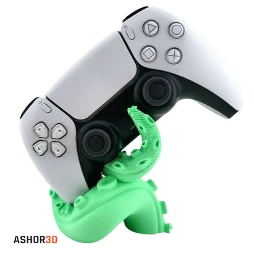 استند دسته بازی PS5 طرح Tentacle Kraken | پرینت ۳ بعدی