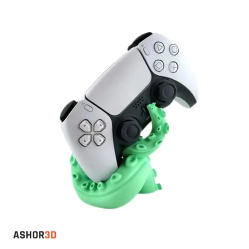 استند دسته بازی PS5 طرح Tentacle Kraken | پرینت ۳ بعدی — تصویر ۲
