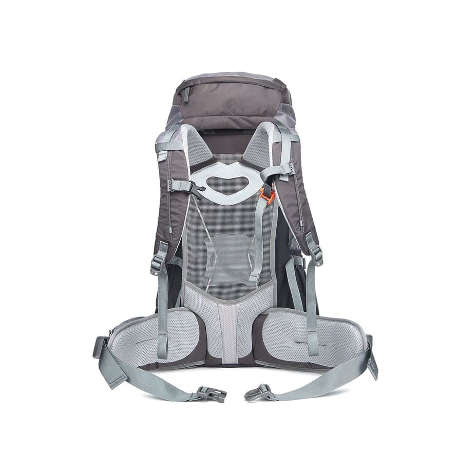 کوله پشتی کله گاوی / PEKYNEW – مدل Polar 45+5L / طوسی — تصویر ۳