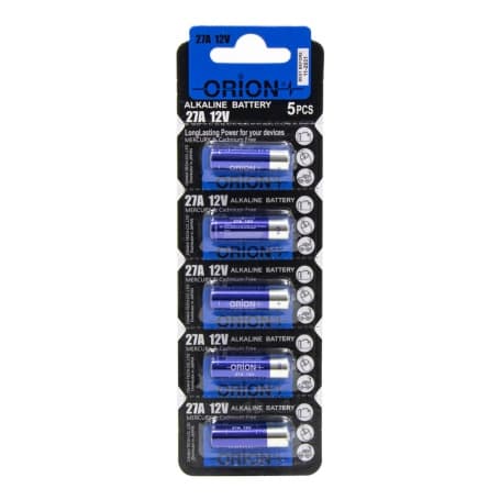 باتری غیر شارژی ریموتی 12 ولت 27A آمپر ورق 5 تایی power flash