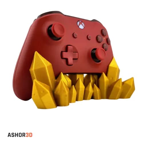 استند دسته بازی Xbox طرح کریستال | Ashor3D