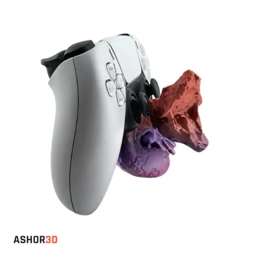 استند دسته بازی PS5 طرح جمجمه و مار — تصویر ۲