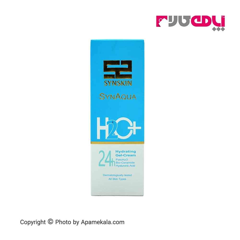 ژل کرم آبرسان 24 ساعته ساین اسکین Syn Skin مدل Syn Aqua – وزن 75 گرم — تصویر ۲