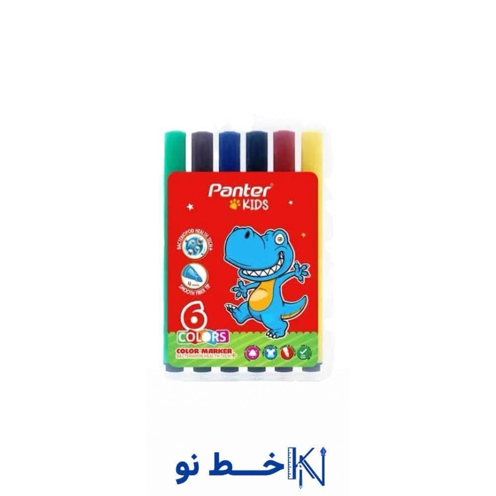 ماژیک 6 رنگ کودکان پنتر