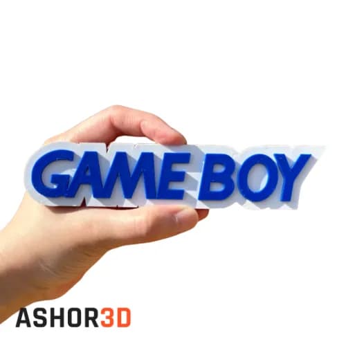 دکور رومیزی لوگو گیم بوی GameBoy