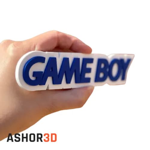 دکور رومیزی لوگو گیم بوی GameBoy — تصویر ۲