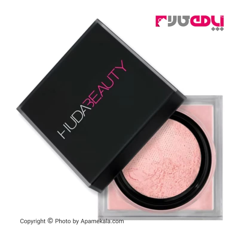 پودر بیک و فیکس هدی بیوتی Huda Beauty Easy Bake Loose Powder رنگ cherry blossom cake — تصویر ۴