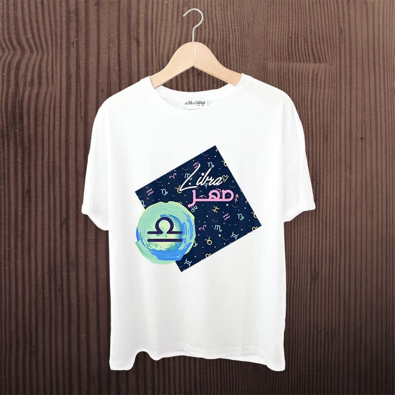 تیشرت طرح مهرماه (Libra) — تصویر ۴